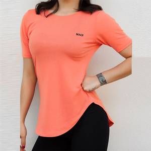 T-shirt <span class=keywords><strong>nera</strong></span> in cotone 100% cotone traspirante ad asciugatura rapida traspirante con logo personalizzato - Product Image 2