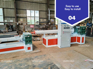 Granulator Machine Plastic Extruder Machine High Output <b>Ldpe</b> Pet Hdpe Pp Pe Pvc Plastic Pelletizer - Product Image 6