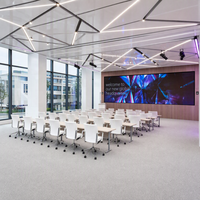 Écran LED intérieur RAYBO P2.9, panneau LED ultra-fin fixe, mur vidéo LED haute luminosité, mur LED à pas fin pour salle de conférence