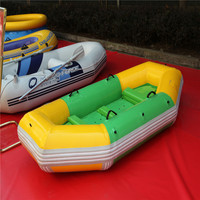 Bateau pneumatique multi-personnes en PVC, bateau pneumatique en aluminium, canoë de sauvetage