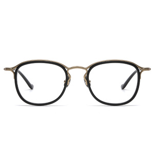 <span class=keywords><strong>Gafas</strong></span> <span class=keywords><strong>de</strong></span> <span class=keywords><strong>Mujer</strong></span> con Marco Redondo <span class=keywords><strong>de</strong></span> Titanio Puro Retro, Lentes con Bloqueo <span class=keywords><strong>de</strong></span> Luz Azul o Opciones Lisas - Product Image 5