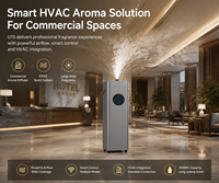 Diffuseur de parfum commercial haute capacité 1500 ml pour CVC, machine d'aromathérapie industrielle pour hôtels, restaurants et centres commerciaux, compatible avec les systèmes de climatisation