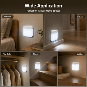 Luz Nocturna Inalámbrica con Sensor de Movimiento, Recargable, LED, para Gabinete, con Montaje Magnético, Carga Tipo-C, OEM, ODM, Iluminación para el Hogar, Venta al Por Mayor - Product Image 5