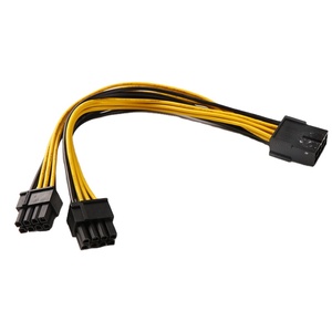 Bộ dây nguồn GPU PCIe 6 chân, dây dẫn tùy chỉnh 18AWG cho nguồn cấp điện card đồ họa - Product Image 2