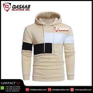 Sweat à capuche avec logo personnalisé-printemps automne décontracté Patchwork sweats ensembles de survêtement mode vêtements pour hommes pulls à capuche - Product Image 3