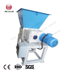 Nhựa PP Pallet Bảng điều khiển các tông sóng giấy tái chế đôi trục băm nhỏ thiết bị nhựa Shredder máy - Product Image 1