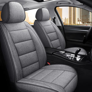 Housse de coussin universelle en cuir pour siège de voiture Nouveau modèle X5 Housse de siège aérée respirante en tissu quatre saisons - Product Image 1