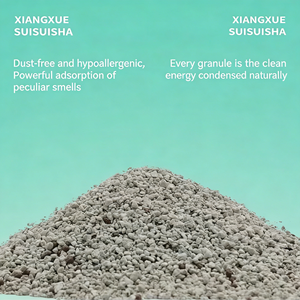 Litière pour chat minérale sans poussière de qualité supérieure, agglomération ultra-rapide, désodorisation multi-effets, hypoallergénique, granulés fins - Product Image 4