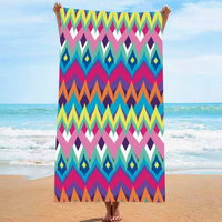 Style Microfiber Beach Towel Soft Promotional Personalized Gift Digital Sublimation Technique for Beach Days