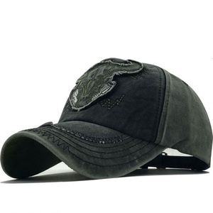 Casquettes de sport unisexe en toile délavée avec logo personnalisé brodé en 3D et effet vieilli, style casquette de baseball pour papa - Product Image 2