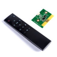 Télécommande Air Mouse IR Doty DT-013A OEM personnalisée 2.4G à commande vocale avec code d'apprentissage pour la domotique et la télévision