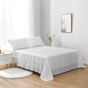 Bộ Đồ Giường Bằng Cotton Ai Cập Có Ren 1000 Sang Trọng Cho Khách Sạn 5 Sao Khăn Trải Giường Màu Trắng Khăn Trải Khách Sạn - Product Image 3