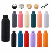 Bouteille d'eau isotherme en acier inoxydable, isolation thermique 12-24 heures, écologique, camping, yoga, emballage personnalisé, cadeau