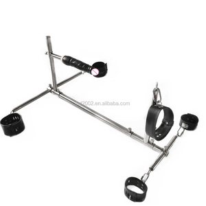 Fetish <span class=keywords><strong>bdsm</strong></span> bondage scaffale in acciaio inossidabile dildo in pelle giocattoli del pene - Product Image 4