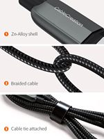 Câble USB-C CableCreation PD 100W avec affichage LED, charge rapide 5A 100W, Power Delivery