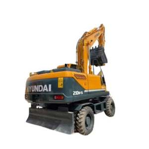 Excavatrice sur pneus Hyundai 210W-9 de 21 tonnes, excavatrice hydraulique sur chenilles Hyundai 210W-9, prix avantageux - Product Image 1