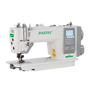 Máquina de Coser de Puntada Fija ZOJTEC ZJ777ES-1S con Motor de Paso Único y Cortador de Borde - Product Image 1