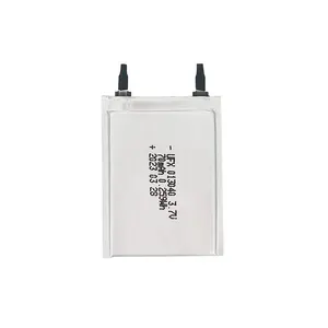 Bateria recarregável ultrafina Lipo Bateria UFX 013040 70mAh 3.7V Bateria super fina para produtos eletrônicos de consumo