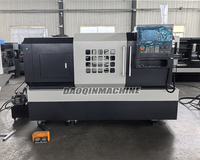 Tour à lit incliné horizontal T40 haute rigidité, commande CNC GSK 3 axes, pour pièces automobiles, contre-porte hydraulique, vente directe usine