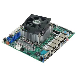 Placa Base C612 LGA2011 para Servidor NAS y Router, 6x2.5GbE I226, 10xSATA, Compatible con Intel Xeon 2650V4 de Bajo Consumo, N5105 Mini - Product Image 6