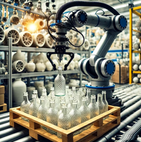 Robot dépalettiseur automatique pour bouteilles de bière, boissons, verres et canettes – Machine de dépalettisation pour ligne de production d'eau