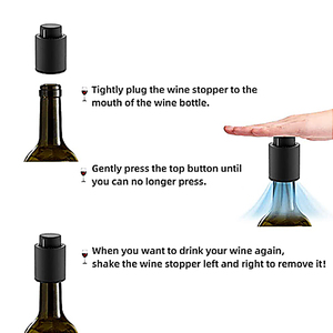 Les meilleures Ventes <span class=keywords><strong>vin</strong></span> bouteille pompe à <span class=keywords><strong>Vide</strong></span> <span class=keywords><strong>De</strong></span> <span class=keywords><strong>Vin</strong></span> Preserver <span class=keywords><strong>Bouchon</strong></span> - Product Image 6