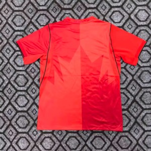 高品質ポリエステル繊維 カナダ 大人用サッカーユニフォーム フットボールシャツ 2026年ワールドカップ - Product Image 2