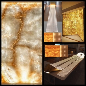 Panneau <span class=keywords><strong>LED</strong></span> ultra long, haute densité, luminosité élevée, feuille de lumière <span class=keywords><strong>LED</strong></span> flexible pour rétroéclairage de comptoir en marbre - Product Image 6