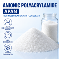 Floculant anionique polyacrylamide APAM pour les stations d'épuration des eaux usées
