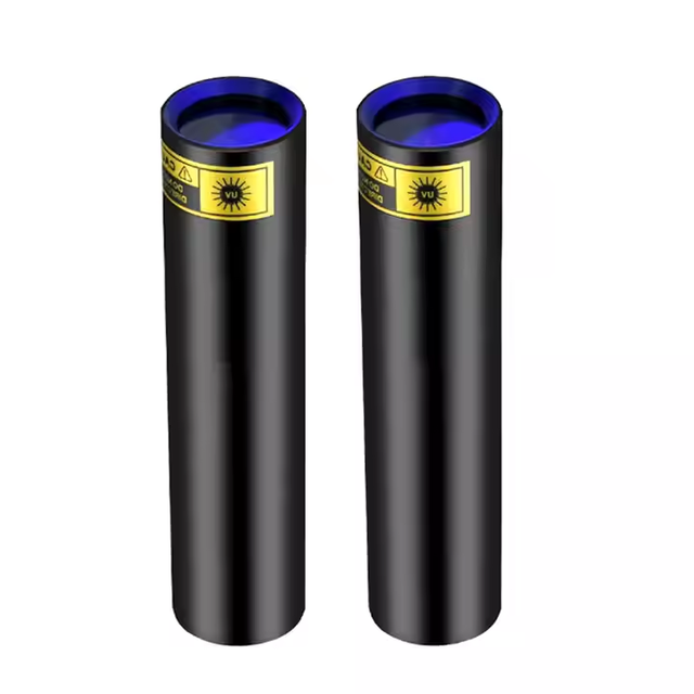 UV Flashlight 365nm Mini Portable LED Rechargeable Blacklight Powerful USB-C Woods Lamp for Pet Cat Urine Detection Rock