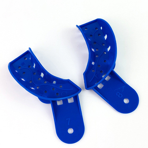 Bandeja <span class=keywords><strong>Dental</strong></span> de Plástico Azul Resistente a Altas Temperaturas, Herramienta Portátil para Impresiones Orales - Product Image 6