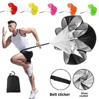 Paraguas de Resistencia para Entrenamiento Físico, Paraguas para Entrenamiento de Fuerza, Paraguas para Correr con Carga, Paraguas para Entrenamiento de Explosividad y Fuerza Central