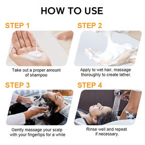 <span class=keywords><strong>Shampooing</strong></span> Joynna unisexe à la formule privée pour le contrôle du sébum, au gingembre, au miel <span class=keywords><strong>et</strong></span> à l'ail, pour cheveux bouclés - Product Image 6