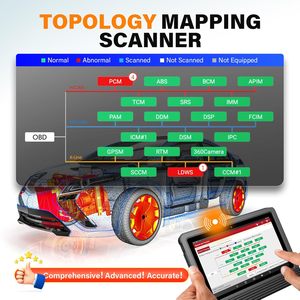 LAUNCH X431 PRO3 V+ 5.0 Automotive Diagnostic Scanner, 10.1" Android 10 Full System <b>OBD2</b> Scan Tool with Bi-Directional Control - Product Image 5