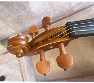 <span class=keywords><strong>Violino</strong></span> per Studenti di Alta Qualità in Legno Massello, Misura Standard, per Principianti, con Custodia, Arco <span class=keywords><strong>e</strong></span> Resina - Product Image 6