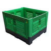 Hete Aanbieding Sinocube Polypropyleen Palletbox Inklapbaar Stapelbaar Nestbaar Recycleerbaar Zwaarbelastbaar Verzendcontainerkrat