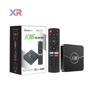 Обновленная пожизненно бесплатная приставка Smart Player X16 Super TV <span class=keywords><strong>Box</strong></span> OEM, 4 ГБ ОЗУ, 32 ГБ ПЗУ, 8K Ultra HD, потоковое вещание, Android TV <span class=keywords><strong>Box</strong></span> - Product Image 1