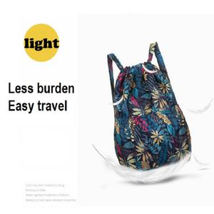 Sac à cordon personnalisé avec logo d'usine, imperméable, résistant à l'usure, pour le sport et la gym, sac à dos portable à cordon pour le sport - Product Image 5