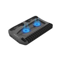 KJH Kühlstation für PS5-Spielkonsole Doppel-Ladestation für PS5-Controller Multifunktionsständer Videospiel-Zubehör