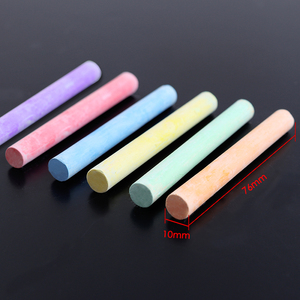 Foska 12 Pcs High Quality Kids School Blackboard Dustless Colorful <strong>Chalk</strong> - Product Image 6