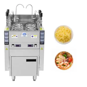 Cocina eléctrica comercial de seis cabezales para Fideos, Caldera de Pasta para restaurante, horno de cocina para Fideos