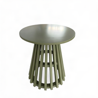 Table de cocktail robuste en pin, table de bar ronde de 70 cm avec plateau amovible pour les mariages, les événements, les locations et les entreprises