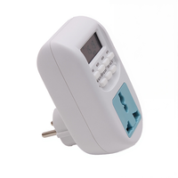 Prise de minuterie intelligente Al-06 prise de minuterie standard européen/américain 10 / 16A pour une charge chronométrée