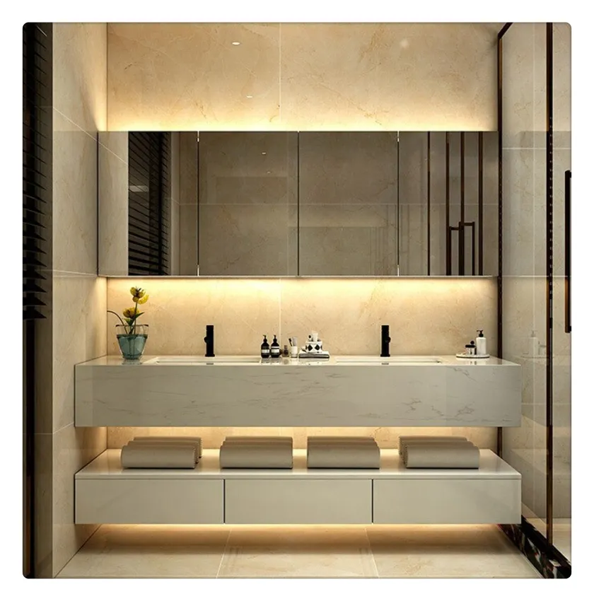 Huang 2021 — charnières à miroir de salle de bains, meubles de salle de bains du Hangzhou Vermont, Ghana