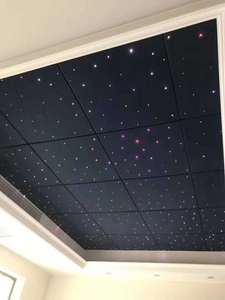 Hotel lobby interno in fibra ottica di illuminazione stella stellata per il cinema tetto soffitto a casa in fibra ottica stella soffitto - Product Image 5