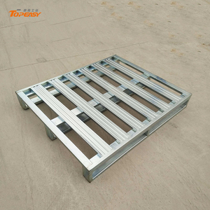 Heavy Duty kim loại <span class=keywords><strong>Pallet</strong></span> thép mạ kẽm 1100x1100 <span class=keywords><strong>Pallet</strong></span> để bán - Product Image 2