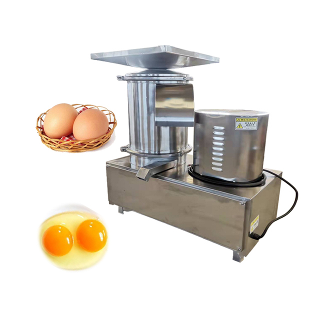 Small Chicken Egg Centrifuges Egg Breaking Machine Automatic Grand Poultry Egg Liquid and Eggshell Cracker Separator Equipment