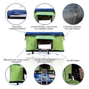 <span class=keywords><strong>Tente</strong></span> <span class=keywords><strong>de</strong></span> <span class=keywords><strong>toit</strong></span> à coque dure en aluminium ABS universel 4x4 pour pick-up SUV camion <span class=keywords><strong>toit</strong></span> modifier les accessoires - Product Image 6