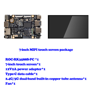 WGZX RK3588S papan pengembangan <span class=keywords><strong>Motherboard</strong></span> AI lengan ROC-RK3588S-PC Android Linux Process proses litografi - Product Image 4