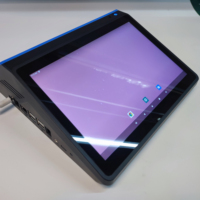 Tablette à écran tactile Android 10 pouces POS Système de paiement de commande de camion de nourriture avec imprimante de caisse enregistreuse et écran de consommation NFC
